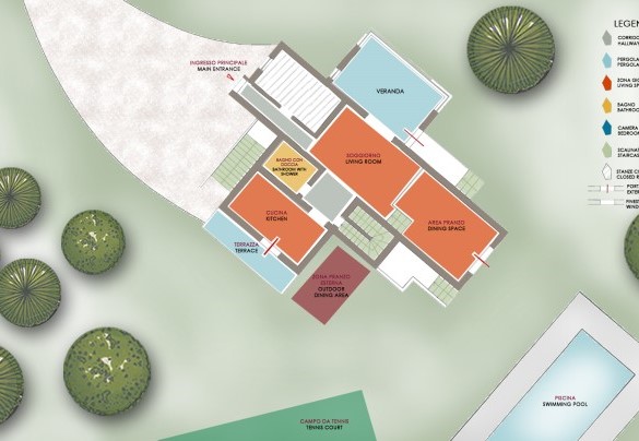Villa Monica - Piano Terra