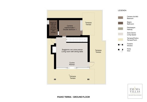 Villa Montelago - Piano Terra