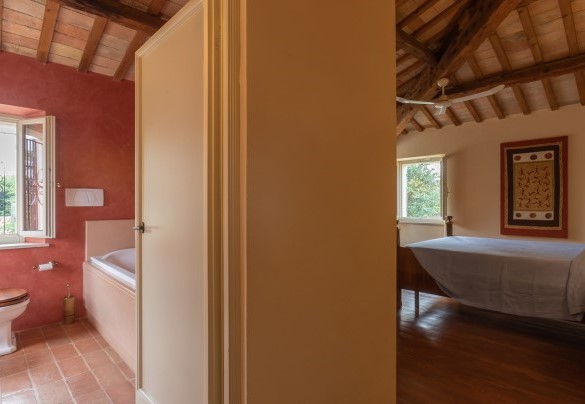 Camera matrimoniale al primo piano – Villa Mosca