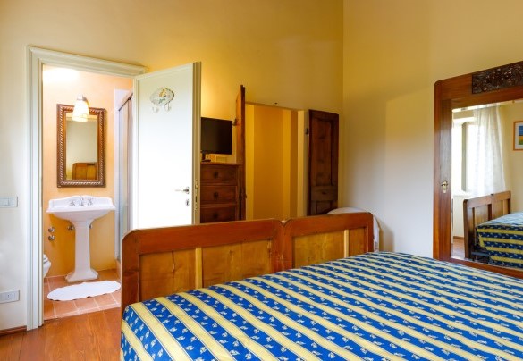 Camera matrimoniale al primo piano – Villa Mosca