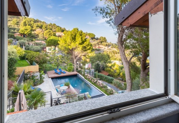 La vista mozzafiato dalla camera - Villa Nel Blu