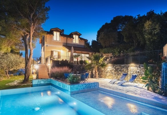 Magiche atmosfere serali - Villa Nel Blu