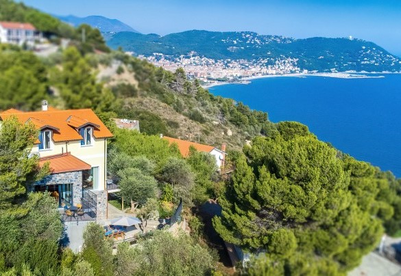 La proprietà è immersa nella natura - Villa Nel Blu