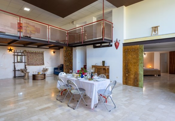 L'ampia sala da pranzo - Villa Night and Day