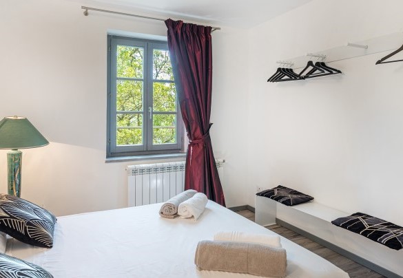 La camera da letto matrimoniale con bagno en-suite - Villa Ninfeo