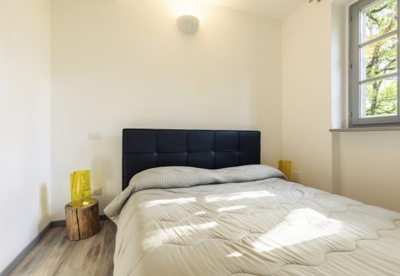La camera da letto matrimoniale con bagno en-suite - Villa Ninfeo