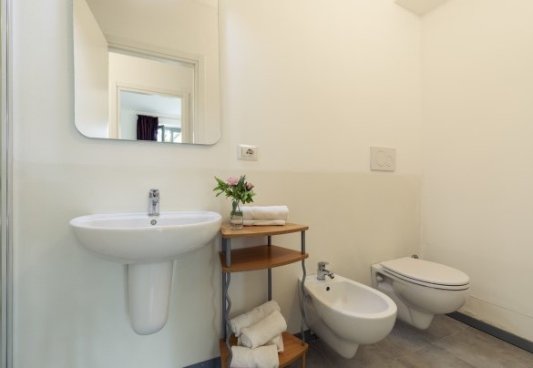 Il bagno en-suite - Villa Ninfeo