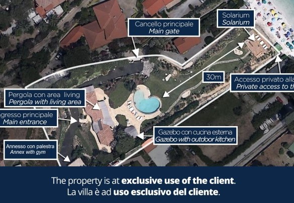 Villa Padulella - Property Plan