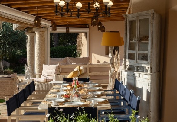 Accogliente zona pranzo -Villa Padulella