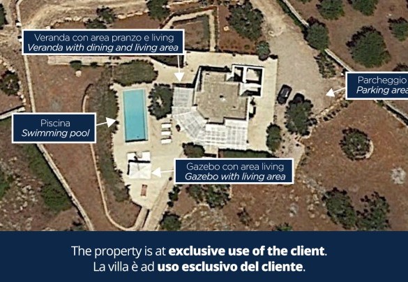Villa Pajare Francesi - Property Plan 