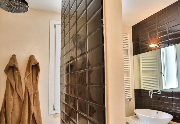 Bathroom with shower. Pajare Francesi