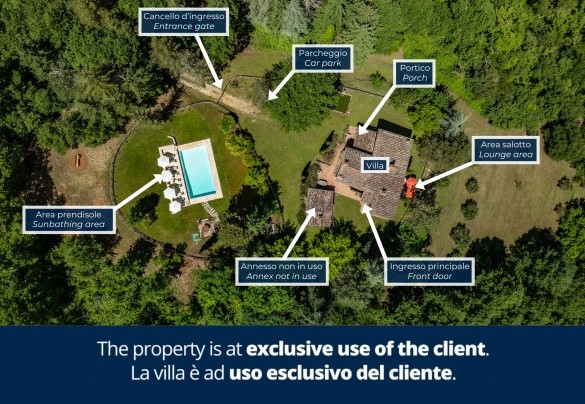 Property plan - Villa Palazzolo
