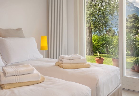 Twin bedroom (2) on the ground floor - Villa Palladini