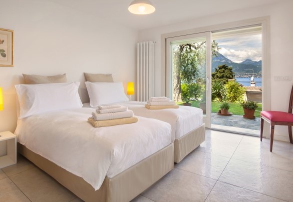 Twin bedroom (2) on the ground floor - Villa Palladini