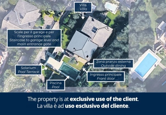 Villa Palladini - Property Plan
