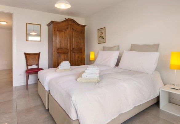 Twin bedroom (2) on the ground floor - Villa Palladini