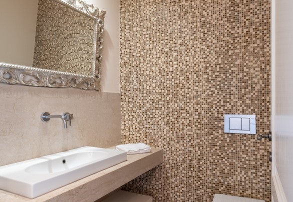 Bagno adiacente la zona benessere - Villa Panorama