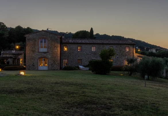 La proprietà all'imbrunire - Villa Panorama