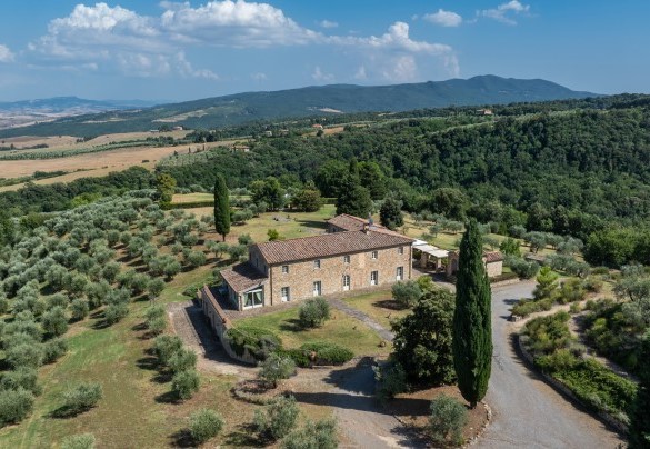 Il parco intorno al casale, di circa 3 ettari, è completamente recintato - Villa Panorama
