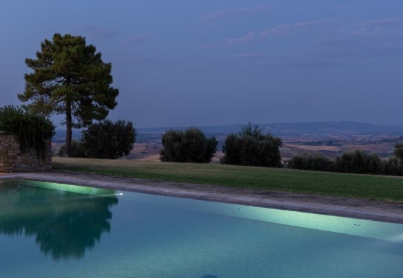 Meravigliosi tramonti dalla piscina a sfioro - Villa Panorama