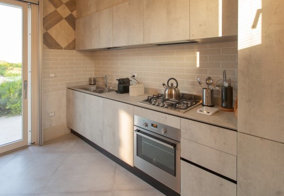 La cucina in dependance – Villa Passo degli Aironi