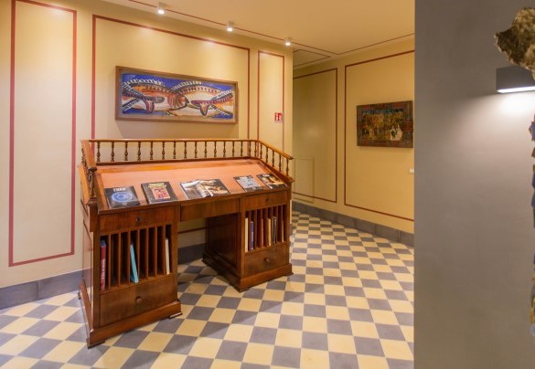 Il pianerottolo al piano inferior – Villa Passo degli Aironi