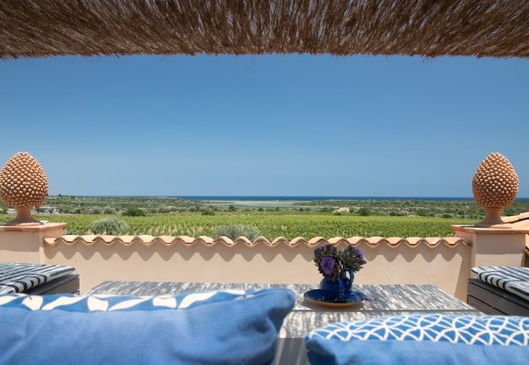 Terrazza sul tetto – Villa Passo degli Aironi