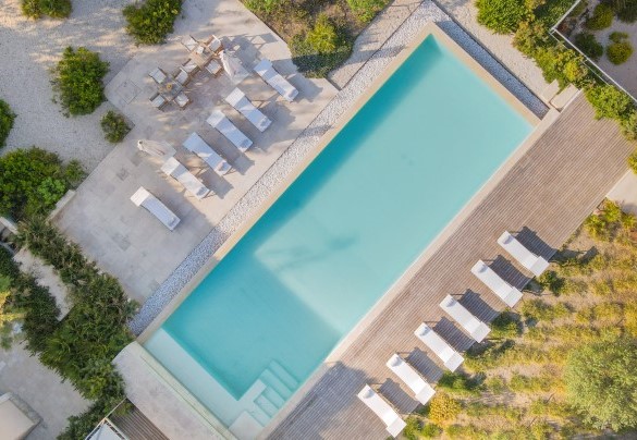 La piscina – Villa Passo degli Aironi