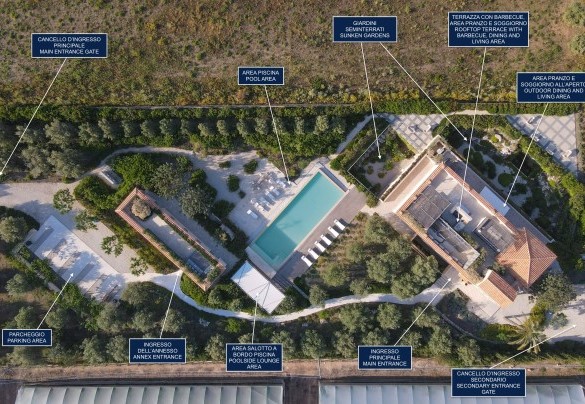 Villa Passo Degli Aironi - Property Plan