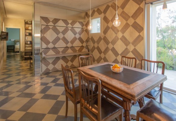 La sala da pranzo in dependance – Villa Passo degli Aironi