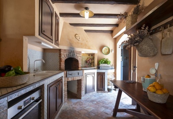 La cucina esterna - Villa Passulunara	