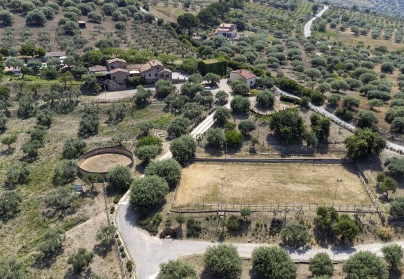 Veduta aerea della tenuta - Villa Passulunara	