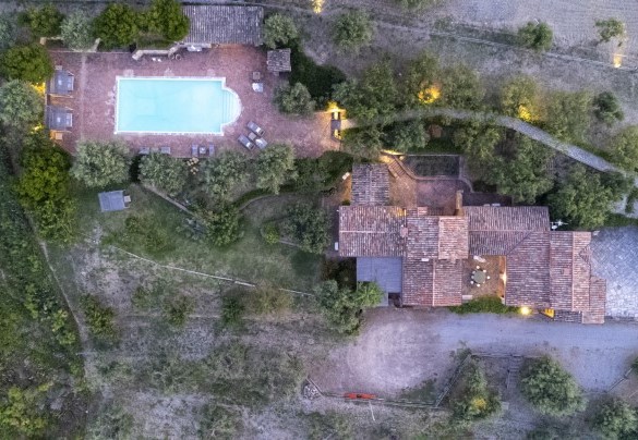 Veduta aerea della casa principale  - Villa Passulunara	