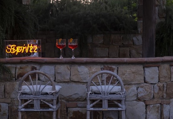 L’angolo bar in piscina - Villa Passulunara	