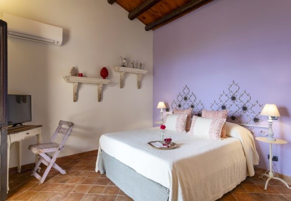 La camera matrimoniale n.1 in casa principale - Villa Passulunara	