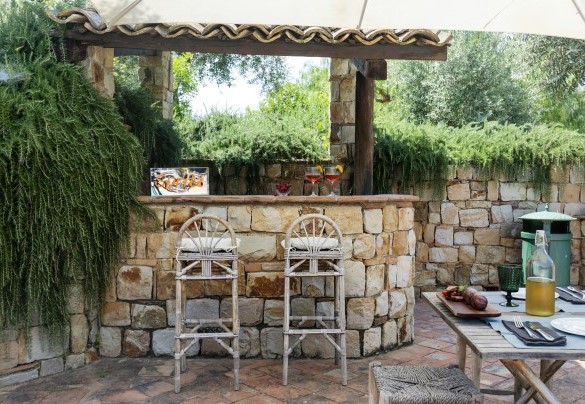 L’angolo bar in piscina - Villa Passulunara	