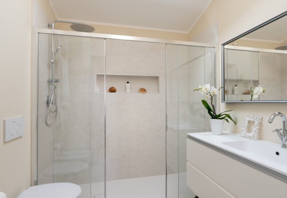 Bagno en suite con doccia  n. 3 - Villa Perelle 