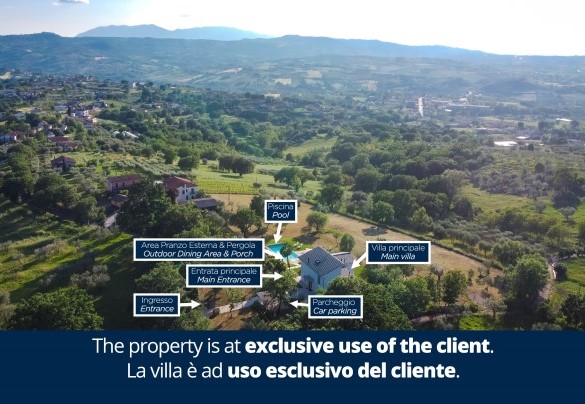 Villa Petrillo - Property Plan