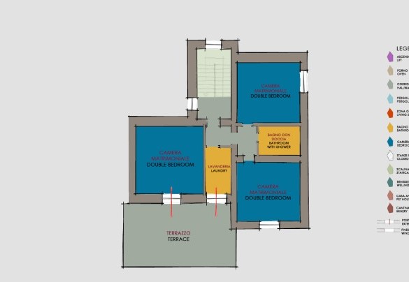 Villa Petrillo - First Floor