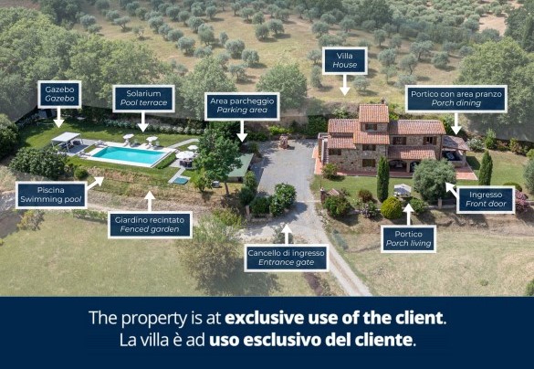 Villa Pianello - Property Plan