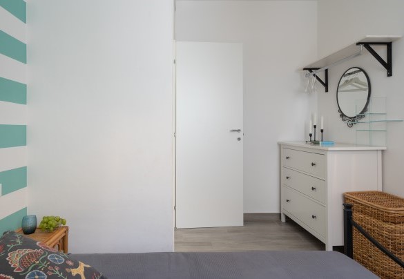 Double bedroom n.3 with french bed 140x190 cm on the first floor- Villa Pietro