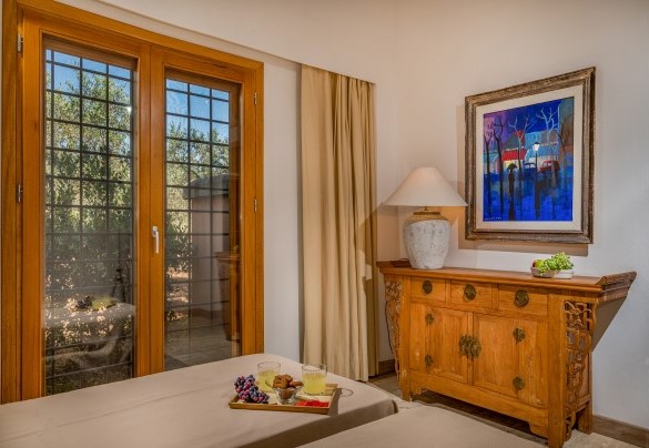 Twin bedroom n.2 with joinable beds  - Villa Pineta