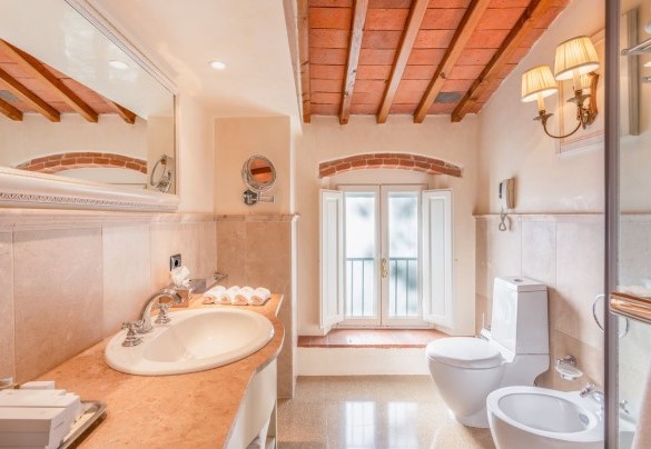 Bagno en suite con doccia n.9 - Villa Ginevra