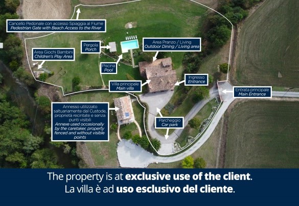 Villa Poderina - Property Plan 