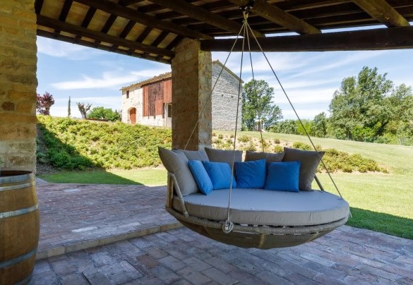 Suggestiva amaca matrimoniale – Villa Poderina