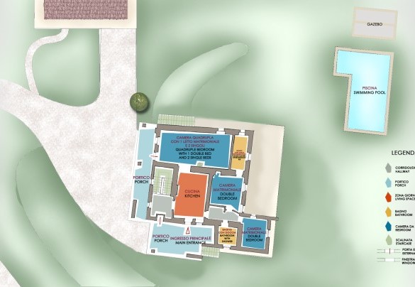 Villa Poderina - Piano Terra
