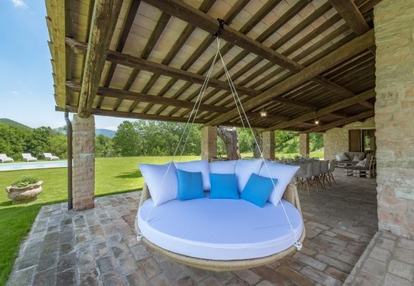 Suggestiva amaca matrimoniale – Villa Poderina