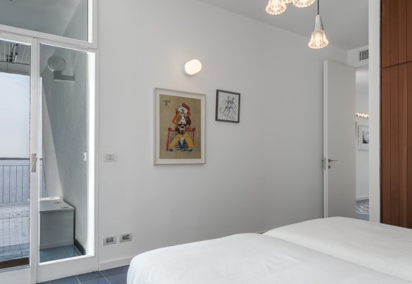 The room with two single joinable beds - Villa Ponti