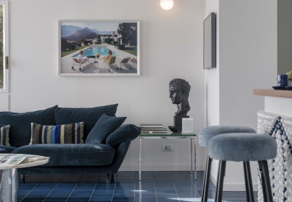 Elegantly and cleverly decorated in retro style - Villa Ponti