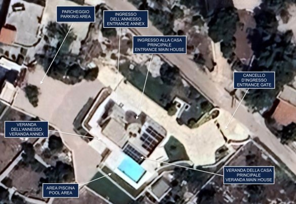 Villa Porta Azzurra - Property Plan